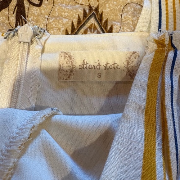 Altar’s state “Tessa Striped Sun Dress"  size S women’s - Picture 4 of 8